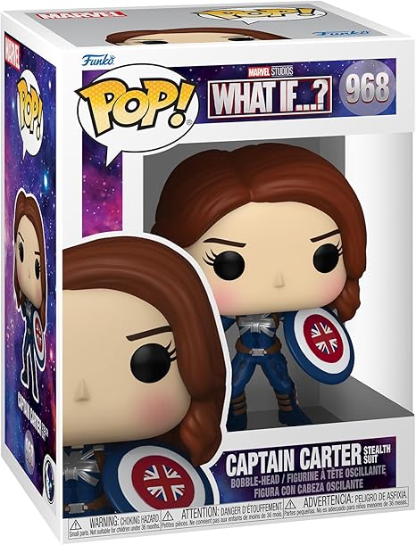 Funko Pop! Marvel What If...? Captain Carter Stealth Suit #968