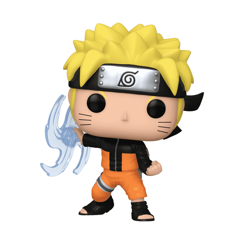 Funko Pop! Naruto Shippuden Naruto Uzumaki with Rasenshuriken Glow in the Dark [Funko Shop Exclusive] #1318 - VGMX