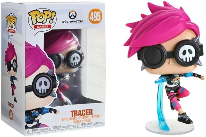 Funko Pop! Overwatch Tracer (Punk Skin) [Hot Topic Exclusive] #495 - VGMX