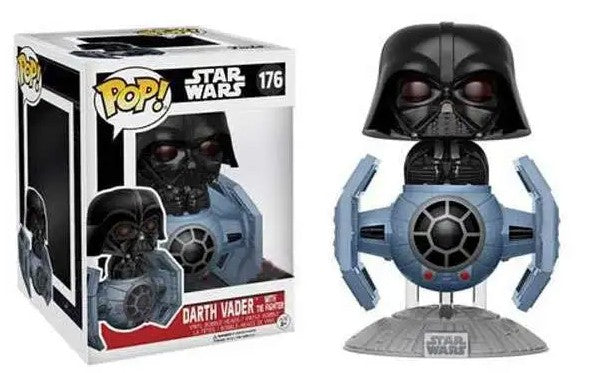 Funko Pop! Star Wars Darth Vader with Tie Fighter 40th [Target Exclusive] #176 - VGMX