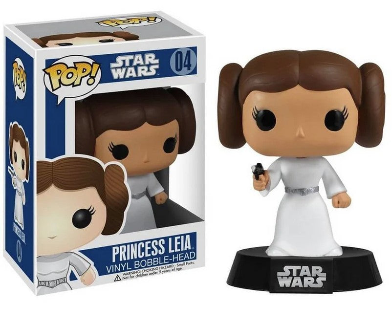 Funko Pop! Star Wars Princess Leia [Series 1] #04 - VGMX