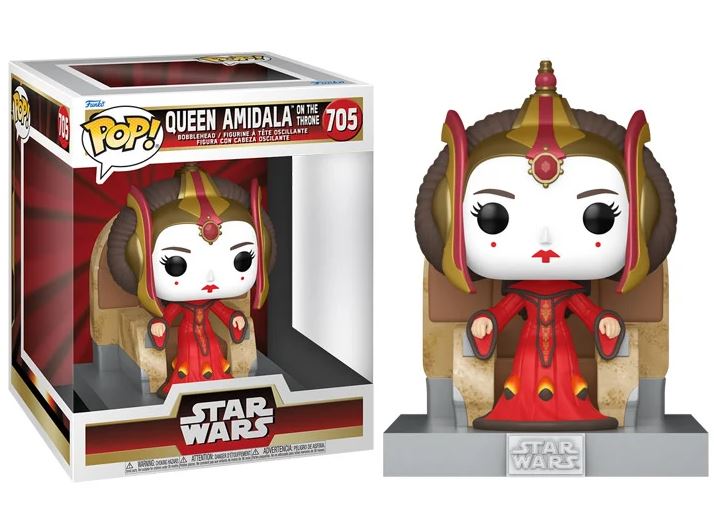 Funko Pop! Star Wars Queen Amidala on the Throne #705 - VGMX