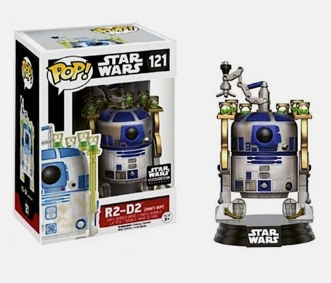 Funko Pop! Star Wars R2-D2 Jabba's Skiff [Star Wars Smuggler's Bounty Exclusive] #121 - VGMX