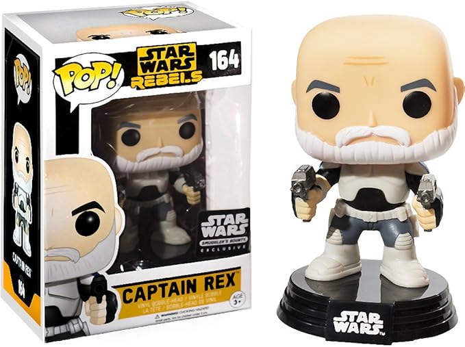 Funko Pop! Star Wars Rebels Captain Rex [Star Wars Smuggler's Bounty Exclusive] #164 - VGMX