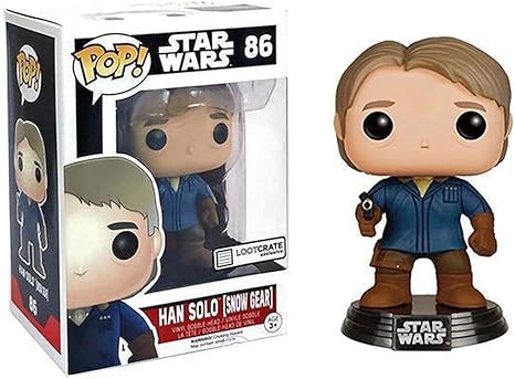Funko Pop! Star Wars The Force Awakens Han Solo Snow Gear [LootCrate Exclusive] #86 - VGMX