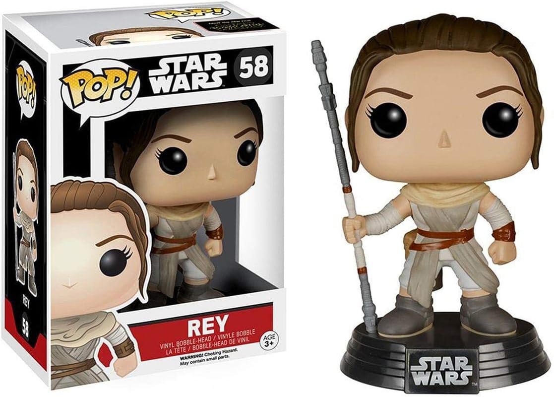 Funko Pop! Star Wars The Force Awakens Rey #58 - VGMX
