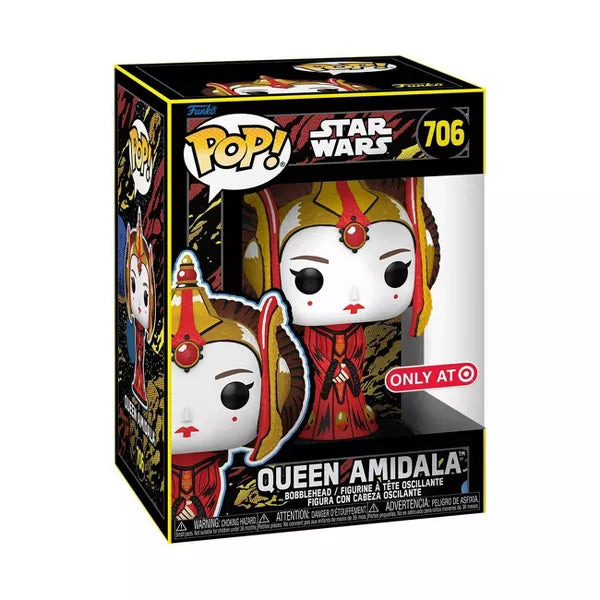 Funko Pop! Star Wars The Phantom Menace Queen Amidala [Target Exclusive] #706 - VGMX