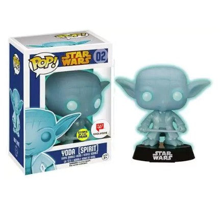 Funko Pop! Star Wars Yoda [Spirit] Glows in the Dark [Walgreens Exclusive] #02 - VGMX