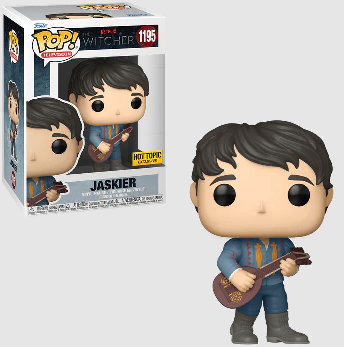 Funko Pop! The Witcher Jaskier [Hot Topic Exclusive] #1195 - VGMX