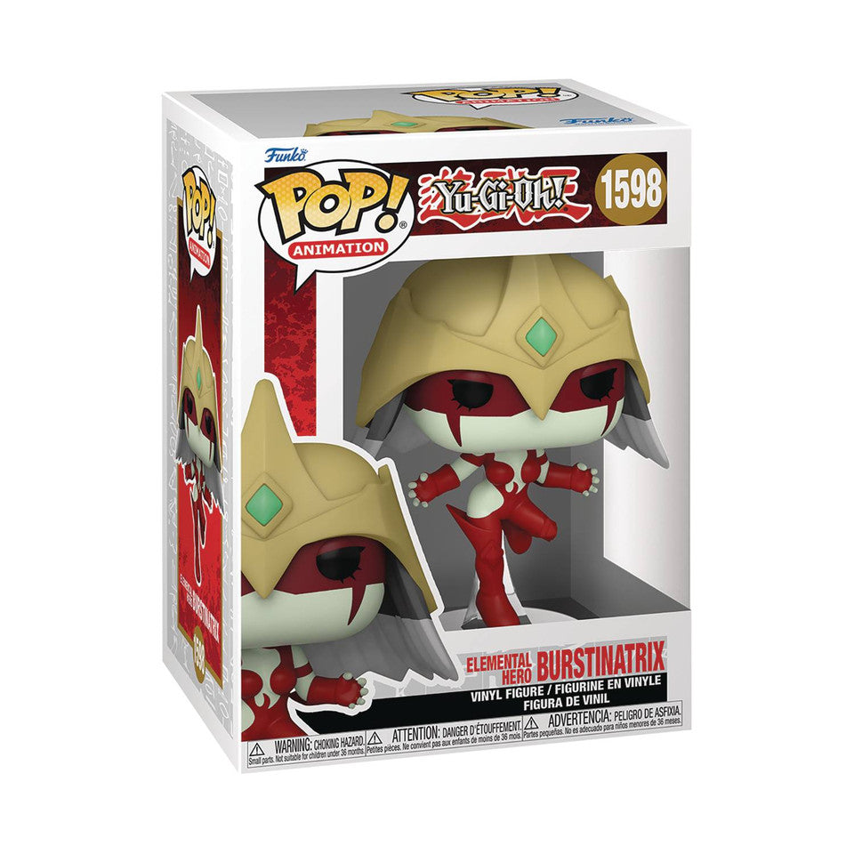 Funko Pop! Yu-Gi-Oh! Elemental Hero Burstinatrix #1598 - VGMX
