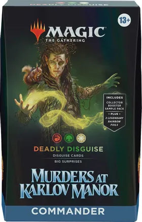 Magic: The Gathering: Murders at Karlov Manor Deadly Disguise Commander Deck - VGMX