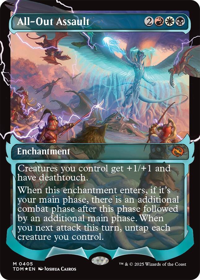 Magic: The Gathering: All-Out Assault Tarkir: Dragonstorm (Showcase) (Foil) - VGMX