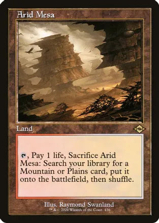 Magic: The Gathering Arid Mesa Modern Horizons 2 (MH2) (Retro Frame) - VGMX