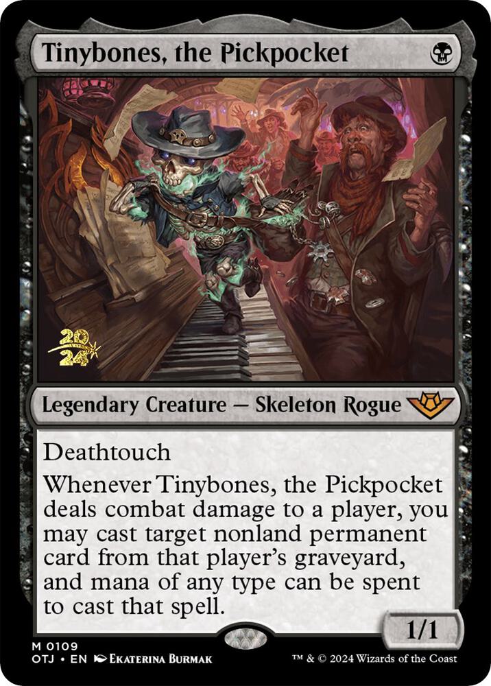 Magic: The Gathering: Tinybones, the Pickpocket - Prerelease Cards - VGMX