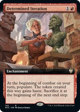 Magic: The Gathering: Determined Iteration Commander: Streets of New Capenna (NCC)(Extended Art) - VGMX