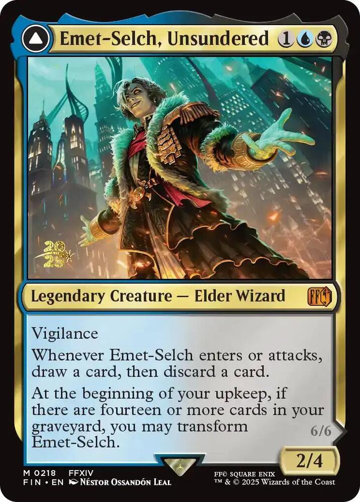 Magic: The Gathering: Emet-Selch, Unsundered - Prerelease Cards - VGMX