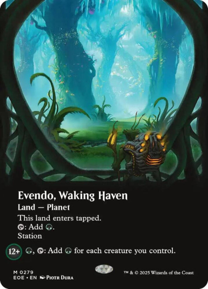 Magic: The Gathering: Evendo, Waking Haven (Borderless) - Edge of Eternities - VGMX