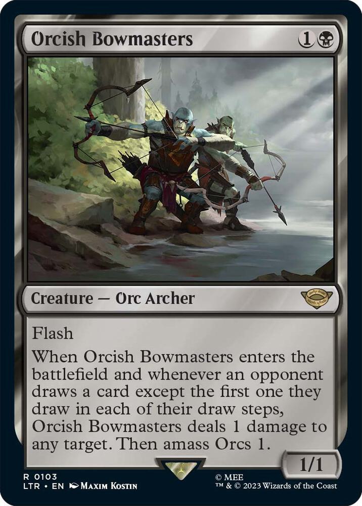 Magic: The Gathering: Orcish Bowmasters - Universes Beyond: Lord of the Rings: Tales of Middle Earth - VGMX