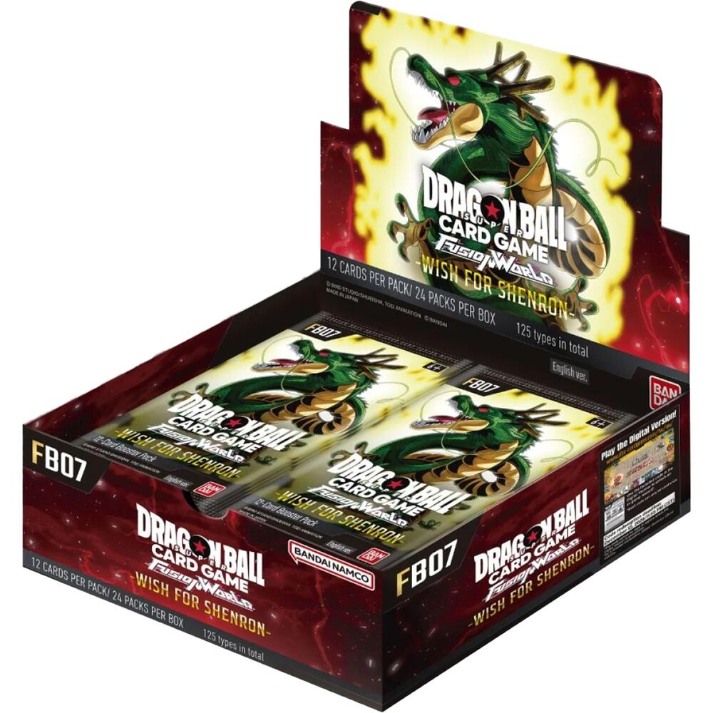 Dragon Ball Super Fusion World: Wish for Shenron Booster Box - VGMX