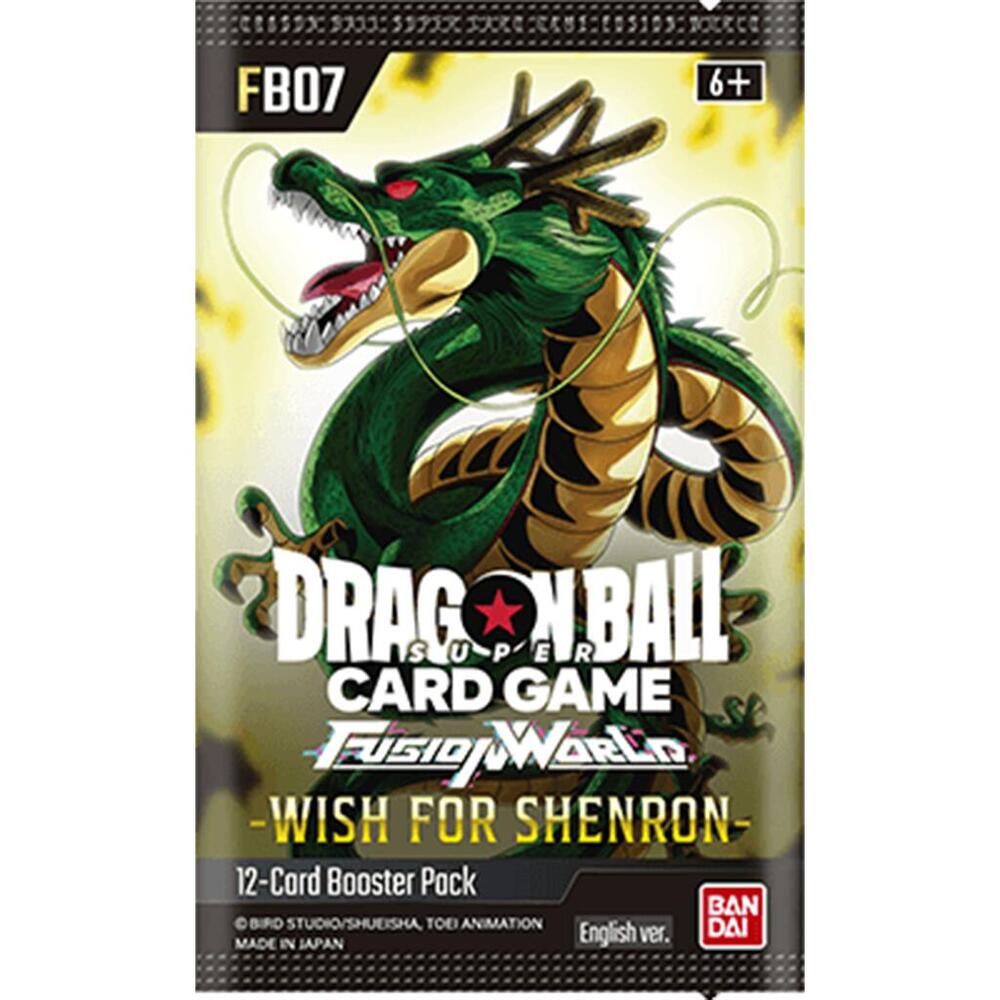 Dragon Ball Super Fusion World: Wish for Shenron Booster Pack - VGMX