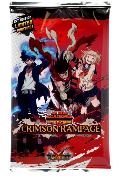 My Hero Academia Crimson Rampage Booster Pack (1st Edition, Limited Printing) - VGMX