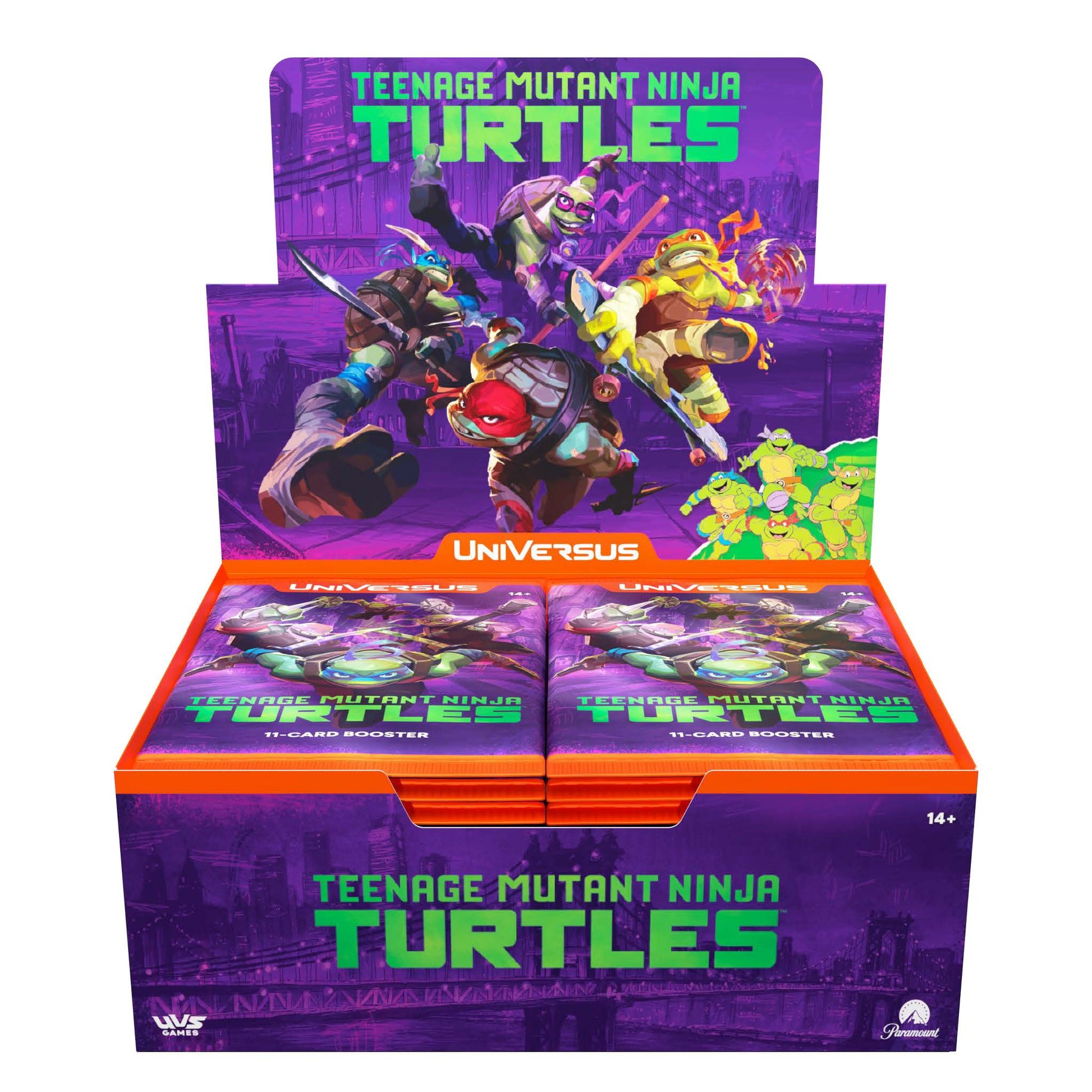 UniVersus CCG: Teenage Mutant Ninja Turtles Booster Box - VGMX