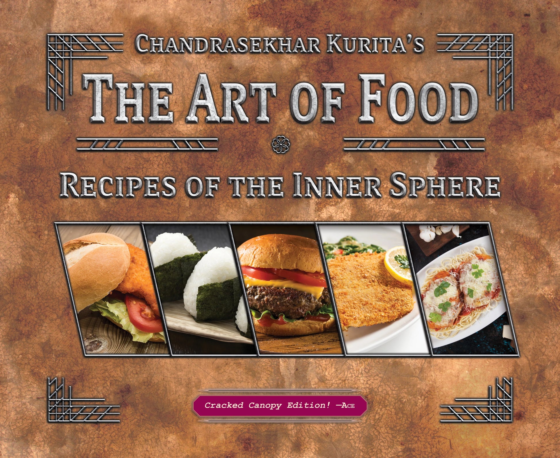 BattleTech: Cookbook The Art of Food Spiral Bound Book - VGMX