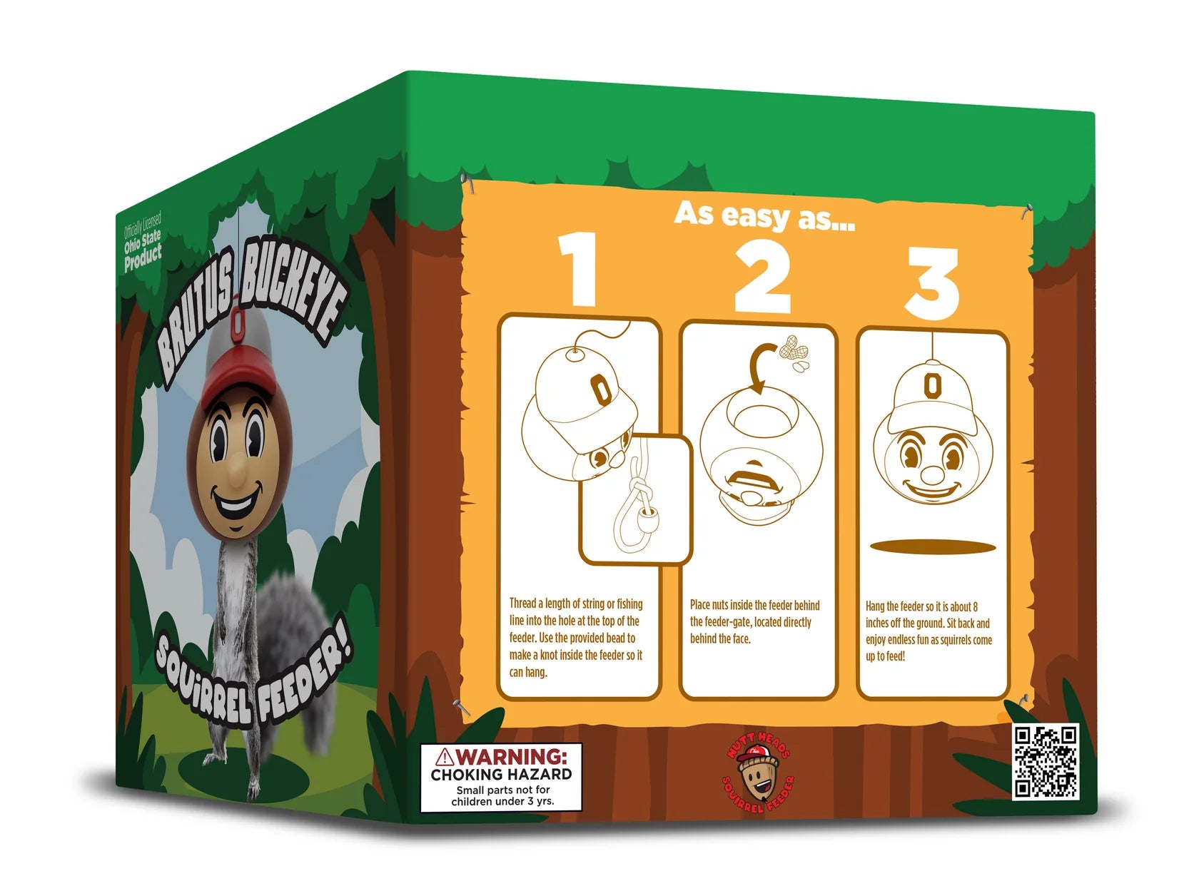 Brutus Buckeye Squirrel Feeder - VGMX