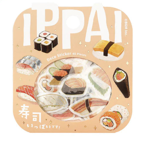 Ippai Sushi Deco Gold Foil Sticker Flakes - VGMX