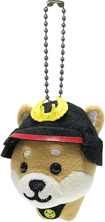 Shiba Inu Costume Tabisuru Mameshiba Dog Plush Keychain - VGMX