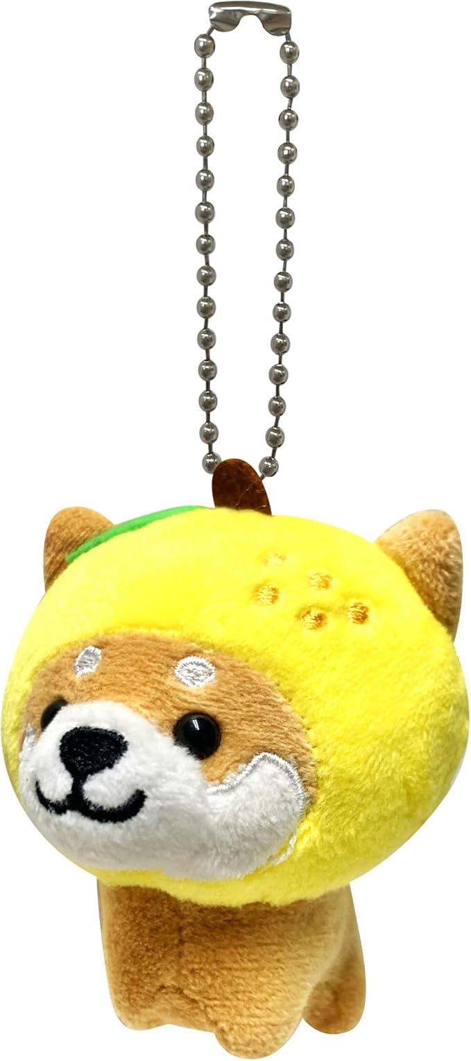 Shiba Inu Costume Tabisuru Mameshiba Dog Plush Keychain - VGMX