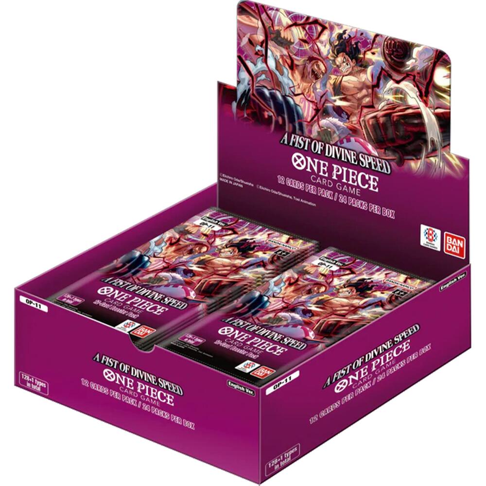 One Piece: A Fist of Divine Speed Booster Box (OP-11) ENG Version - VGMX