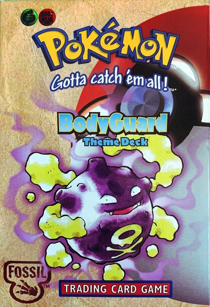 Pokémon: BodyGuard Fossil Theme Deck - VGMX