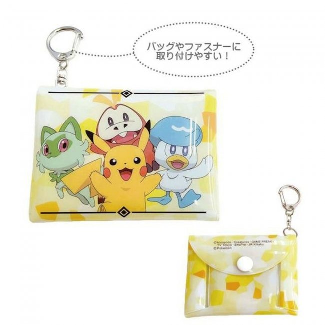 Pokemon Pikachu Fuecoco Sprigatito Quaxly Mini PVC Pouch - Together Design - VGMX