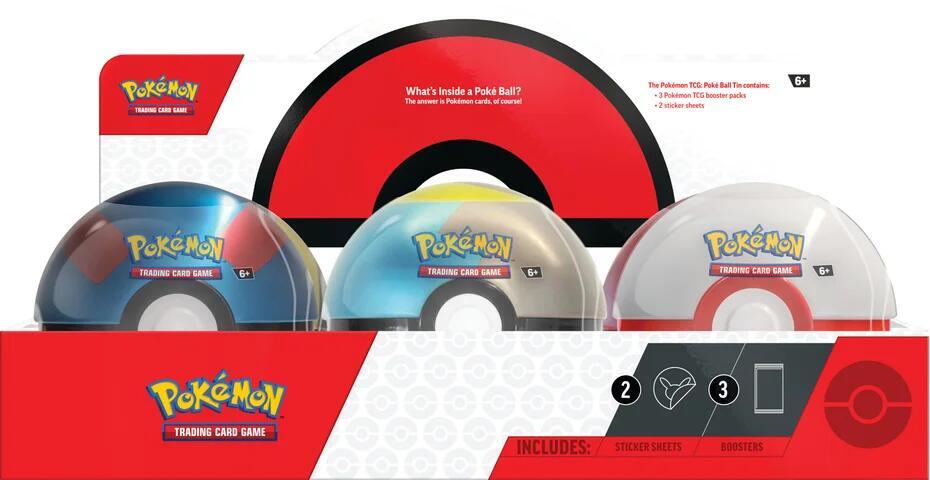 Pokemon: Q4 2024 Poke Ball Tin - Styles May Vary - VGMX