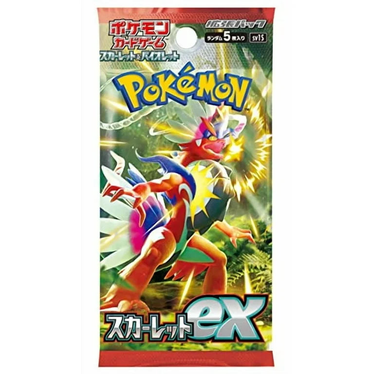 Pokémon: Scarlet ex Booster Pack (Japanese) - VGMX