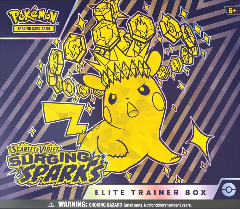 Pokemon: Surging Sparks Elite Trainer Box - VGMX