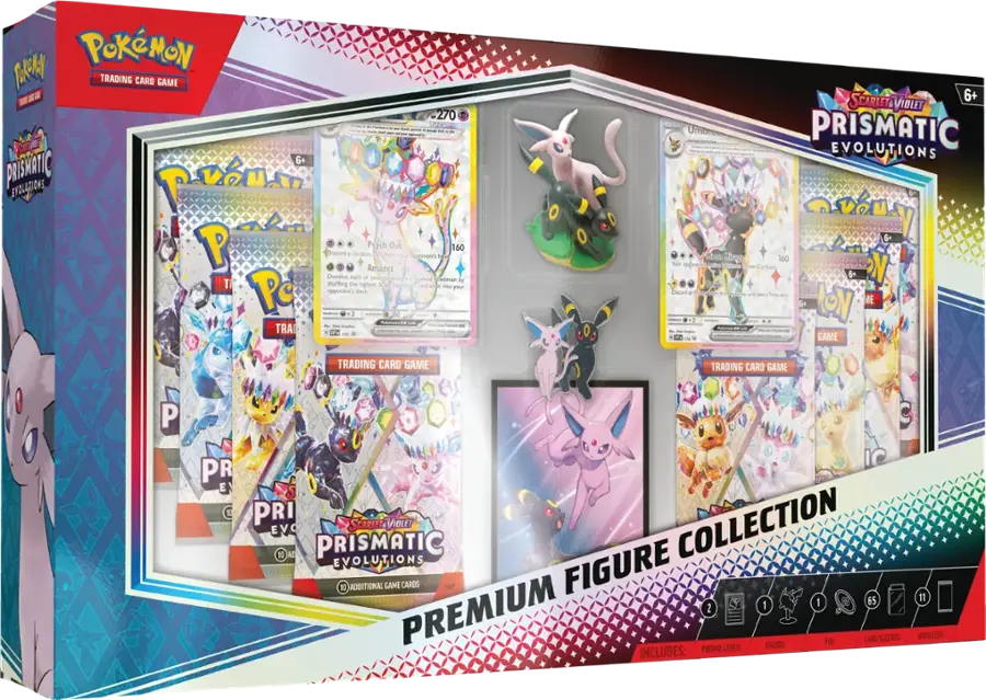 Pokémon TCG: Prismatic Evolutions Premium Figure Collection - VGMX