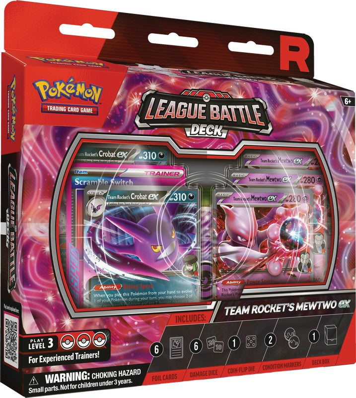 Pokémon Team Rocket's Mewtwo ex League Battle Deck -(In-Store Pick Up Only- No Shipping- Locals Only) Limit 2 per customer - VGMX