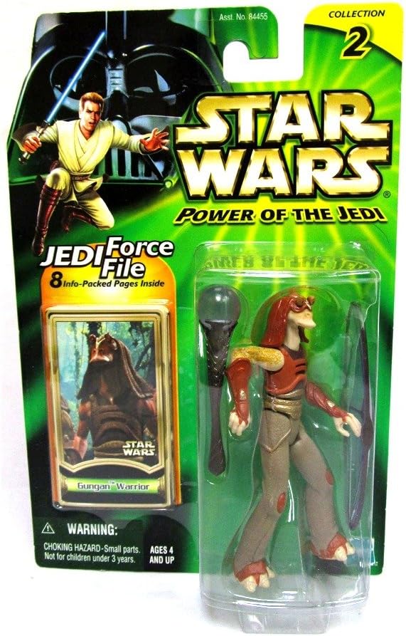 Star Wars Power of the Jedi Gungan Warrior Action Figure - VGMX