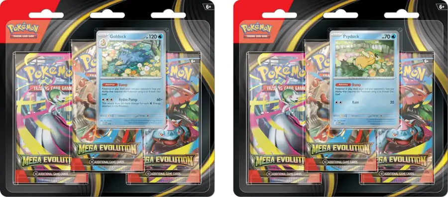 Pokémon TCG: Mega Evolution 3-Pack Blister - VGMX