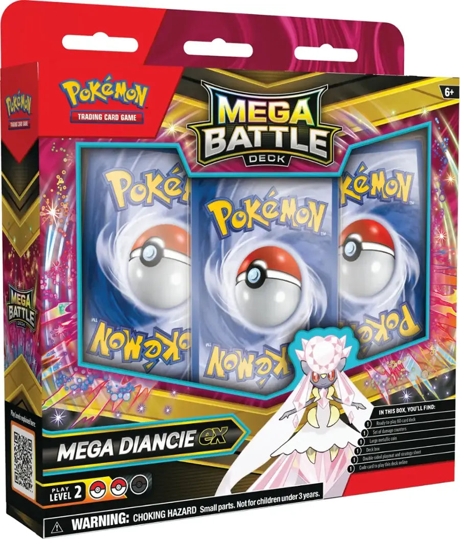 Pokémon: Mega Battle Deck - Mega Gengar or Diancie EX - VGMX