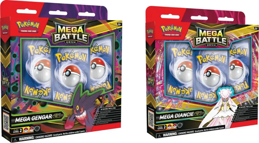 Pokémon: Mega Battle Deck - Mega Gengar or Diancie EX - VGMX
