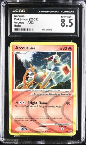 Pokemon: Arceus AR3 - Arceus - CGC 8.5