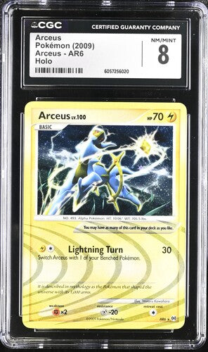 Pokemon: Arceus AR6 - Arceus - CGC 8