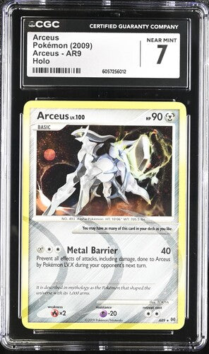 Pokemon: Arceus AR9 - Arceus - CGC 7