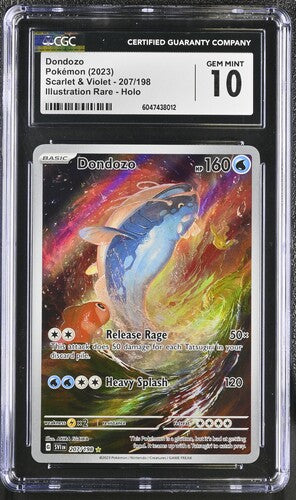 Pokémon: Dondozo 207/198 - Scarlet and Violet CGC Gem Mint 10 - VGMX