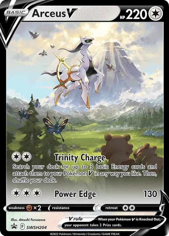 Pokemon: Arceus V SWSH204 - Sword & Shield Promo Cards - VGMX