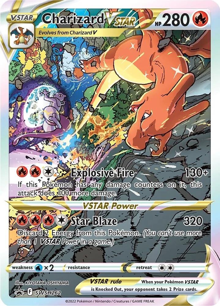 Pokemon: Charizard VSTAR SWSH262 - Sword & Shield Promo - VGMX