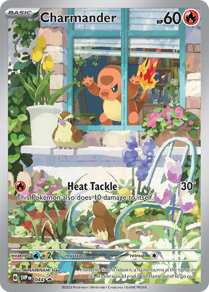 Pokemon: Charmander - 044 - SV: Scarlet & Violet Promo Cards - VGMX